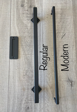 Load image into Gallery viewer, 24&quot; Modern Barn Door Handle and Optional Finger Pull
