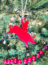 Load image into Gallery viewer, Bucking Bull Ornament | Cowboy Christmas | Cowboy Ornament
