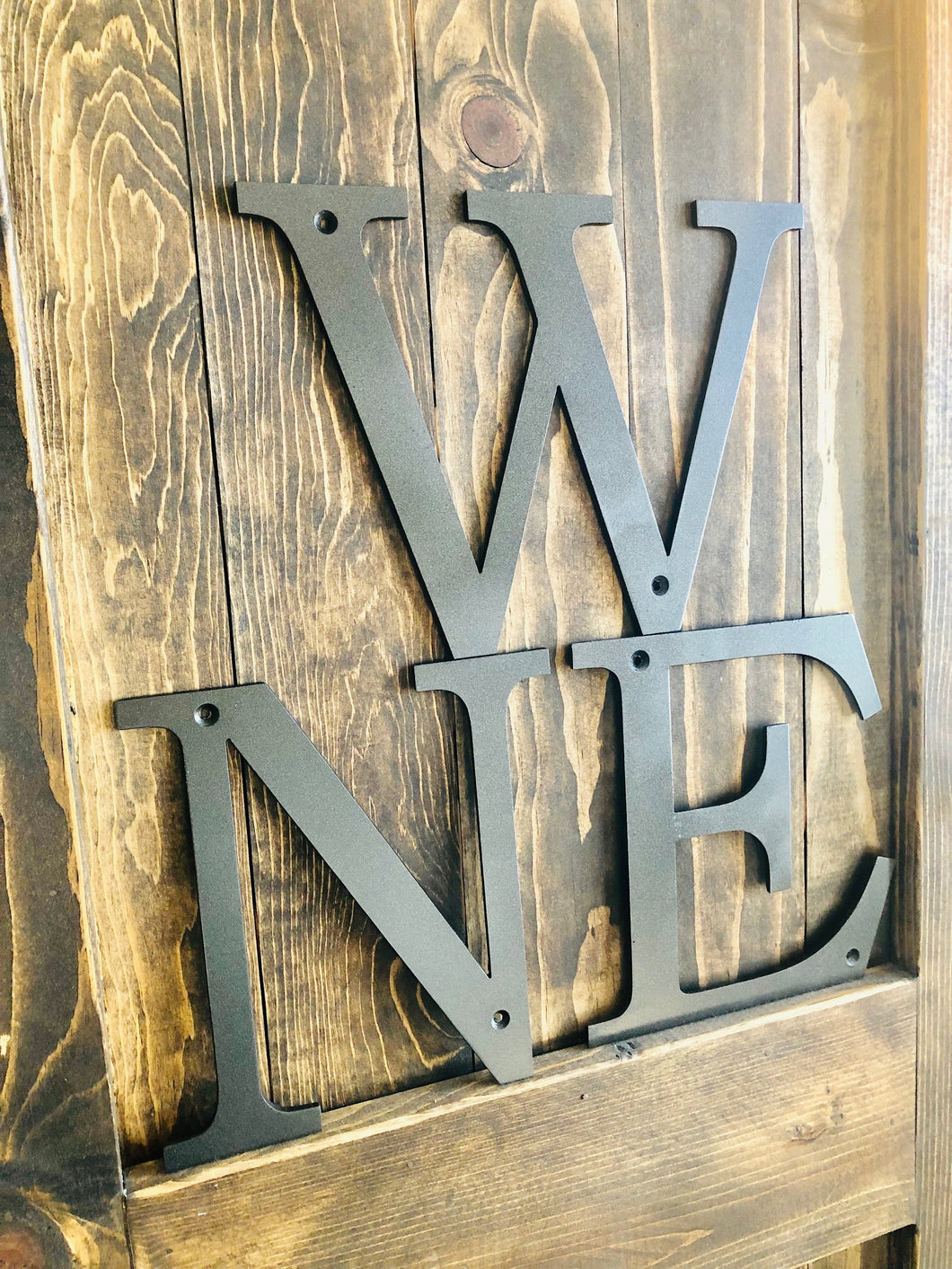 Personalized Metal Letters | Home Decor letter | Metal wall decor