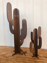 Load image into Gallery viewer, Metal Cactus | Metal Accent | Cactus | Shelf Decor | Southwestern Metal Art
