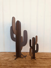 Load image into Gallery viewer, Metal Cactus | Metal Accent | Cactus | Shelf Decor | Southwestern Metal Art
