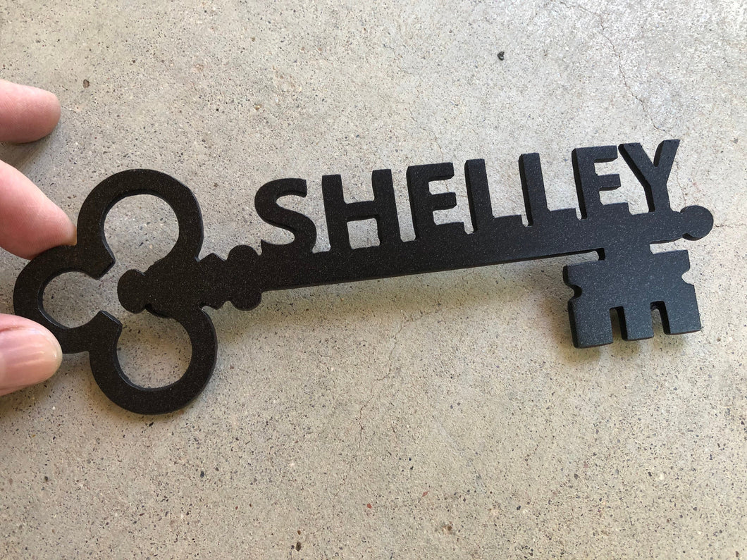 Metal Key Decor | Metal Accent | Personalized Metal